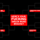 Illustration for article titled Vote, Dipshits: The First Round Of The Curse Word Bracket Continues